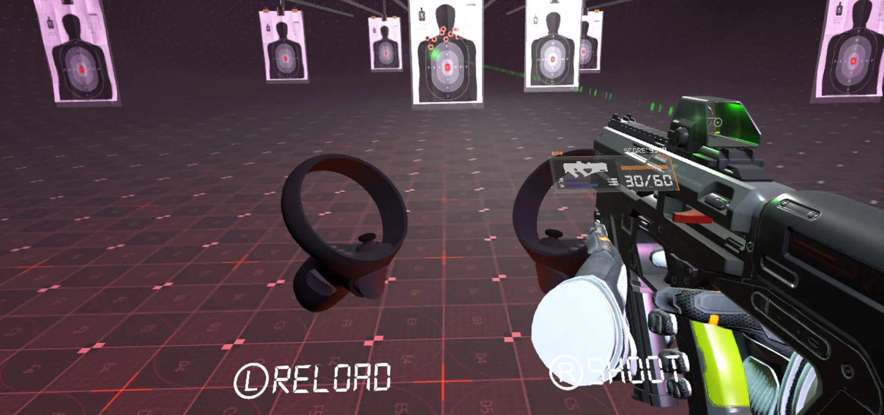 Helliscape VR 실제 프로젝트 화면